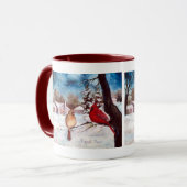 Winters Serenity Kardinale Mok (Voorkant links)