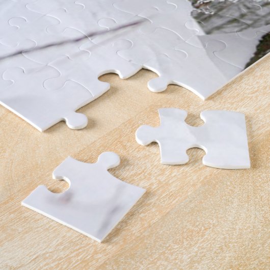 Winters sleerit legpuzzel (Zijkant)