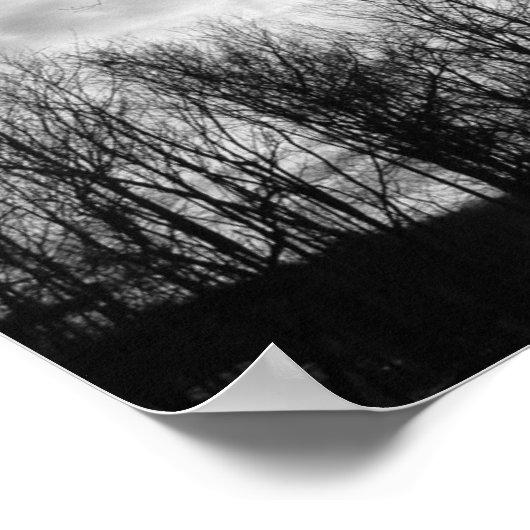 Winters Sundown Poster (Hoek)