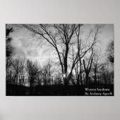Winters Sundown Poster (Voorkant)