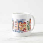 Winter's Tale: Ambachtelijke koffie Mok met vakant (Voorkant rechts)