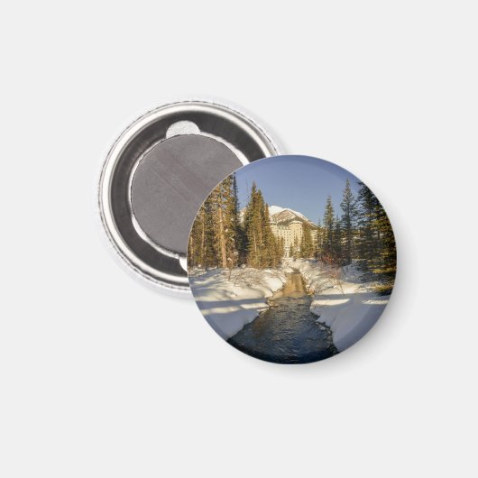 Winter's Touch bij Lake Louise Magneet (Voorkant / Achterkant)