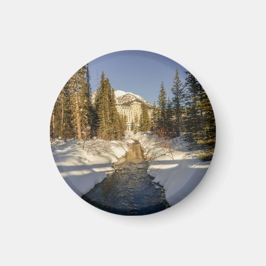 Winter's Touch bij Lake Louise Magneet (Voorkant)