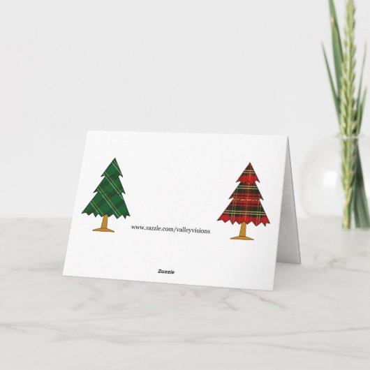 Winter's vreugde in Central Park Kaart (Achterkant)