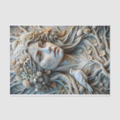 Winter's Whisper Ethische Godin Decoupage Tissuepapier (Voorkant)