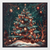 Winters Wonderland Raamfolie Raamsticker (Vel)