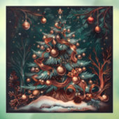 Winters Wonderland Raamfolie Raamsticker (Vel 3)