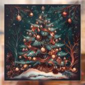 Winters Wonderland Raamfolie Raamsticker (Vel 2)