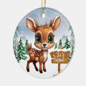 Winters Wonderland Wilde Herten Kerst Decoratie 🦌 (Links)