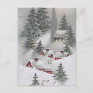wintersceen briefkaart