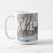 WINTERSCENE (1790)  Kunst Kerst Mok (Links)