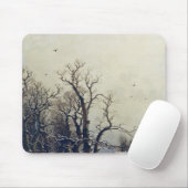 Winterscène, 19e eeuw muismat (Met muis)