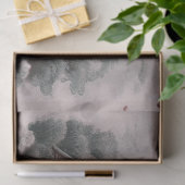 winterscène A Tissuepapier (Geschenk)