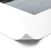 Winterscène bij Big White Poster (Hoek)