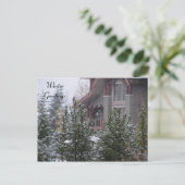 Winterscène bij Whistler, B.C. Briefkaart (Staand voorkant)