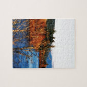 Winterscène Columbia Gorge Legpuzzel (Horizontaal)