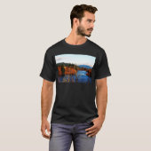 Winterscène Columbia Gorge T-shirt (Voorkant volledig)