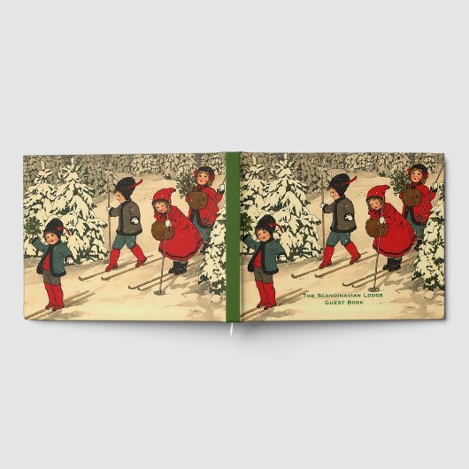 winterscène gastenboek (Volledig)