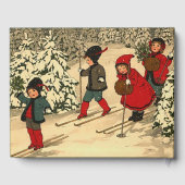  winterscène gastenboek (Achterkant)