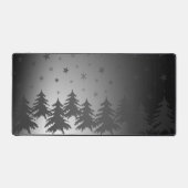 Winterscène, Kerstnacht, Nachtsterrenhemel Bureaumat (Voorkant)