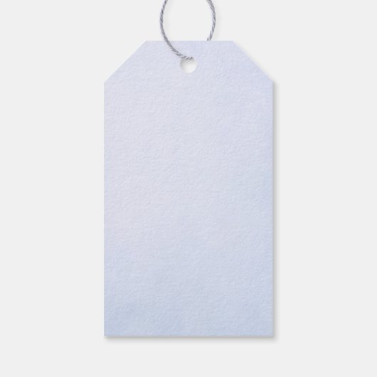 Winterscène met Label van de Der-Cadeau Cadeaulabel (Achterkant)