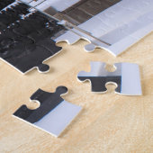 Winterscène Montreal. Legpuzzel (Zijkant)