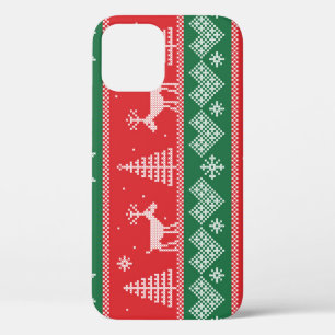 Winterscène:  naadloos patroon Case-Mate iPhone case