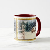 winterscènes mok (Voorkant rechts)