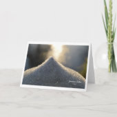 Winterscènes wenskaarten bedankkaart (Voorkant)