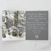 Winterschilderij Waterverf Kaart (Binnen)