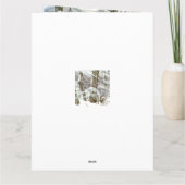 Winterschilderij Waterverf Kaart (Achterkant)