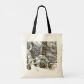Winterschilderij Waterverf Tote Bag (Achterkant)
