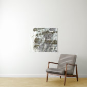 Winterschilderij Waterverf Wandkleed (In Situ (horizontaal))