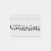 Winterschouderkoppel Post-it® Notes (Voorkant)