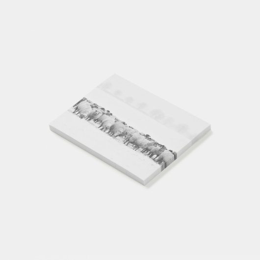 Winterschouderkoppel Post-it® Notes (Schuin)