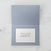 Winterschuur in Sneeuwvlokken Verjaardag Kaart (Binnen)