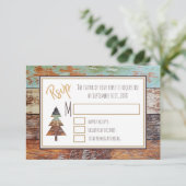 Winterschuur, Kerstfeest RSVP Kaartje (Staand voorkant)