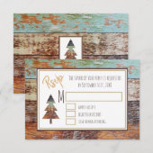 Winterschuur, Kerstfeest RSVP Kaartje (Voorkant / Achterkant)