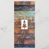 Winterschuur, Kerstmenu Menu (Achterkant)