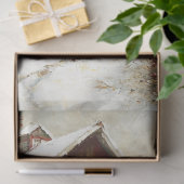 winterschuur tissuepapier (Geschenk)
