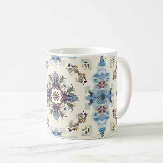 winterse afbeelding koffiemok (Voorkant rechts)