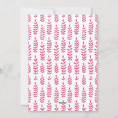 winterse bloei | Vakantiefotokaart Feestdagenkaart (Achterkant)