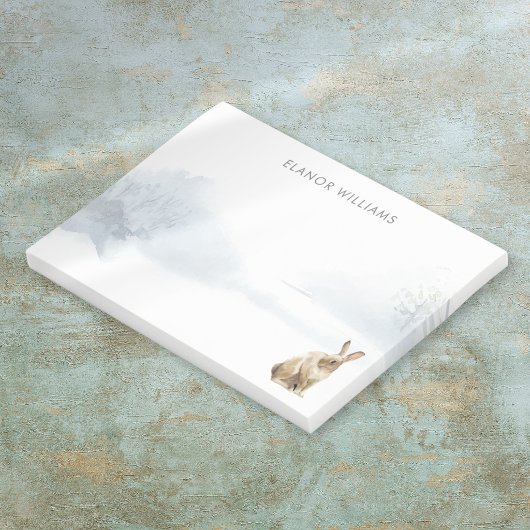 Winterse Boslandschap Sneeuw Haas Post-it® Notes