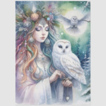 Winterse Dagwende  Bosgodin en Uil