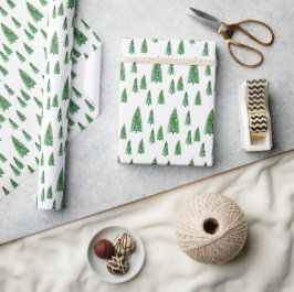 Winterse Feestdagen Landelijke Schoonheid Cadeaupapier