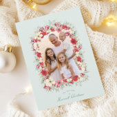 Winterse kerst feestdagen feestdagenkaart