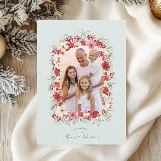 Winterse kerst feestdagen feestdagenkaart