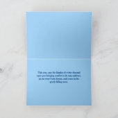 Winterse Kerstdag Kaart met Vorst (Binnen)