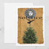 Winterse Kerstkaart (Voorkant / Achterkant)