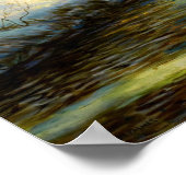 Winterse landschap,  poster (Hoek)